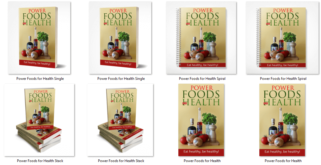 Power Foods for Health PLR