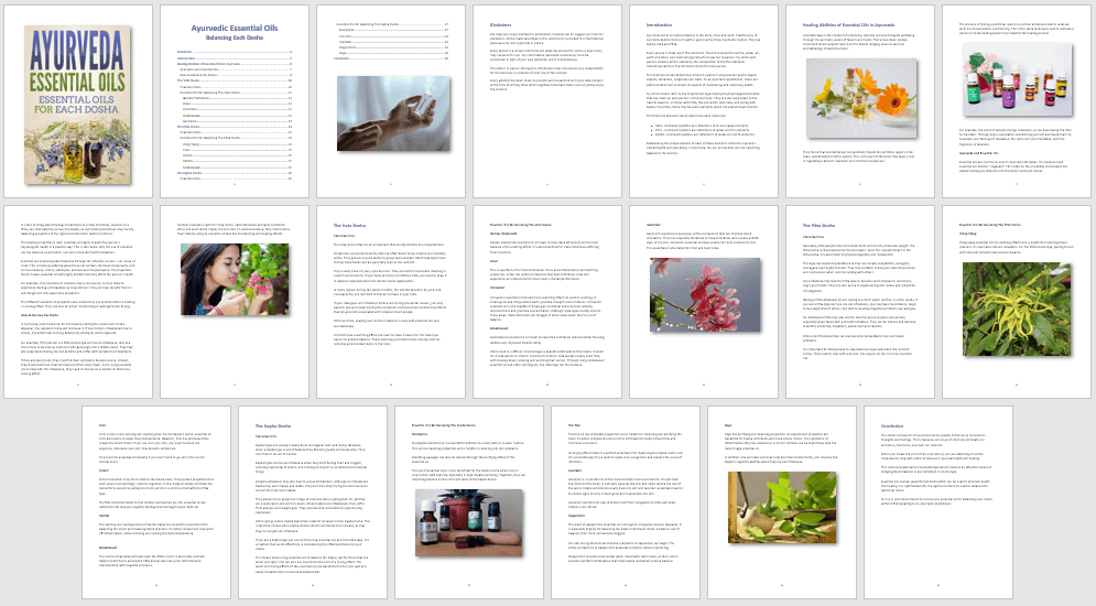 Ayurveda Essential Oils PLR Report