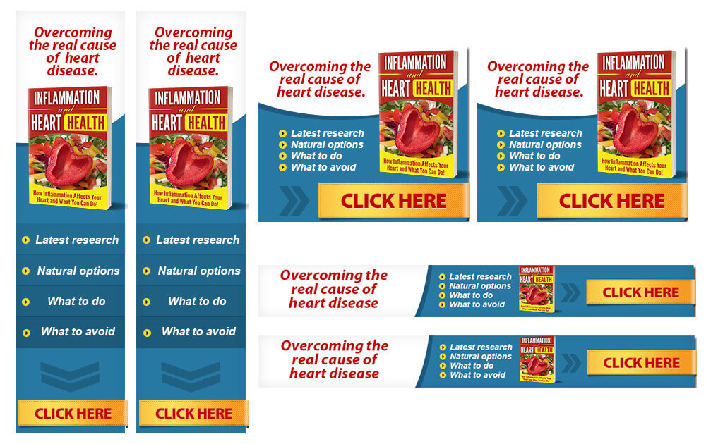 Inflammation and Heart Health PLR Banners