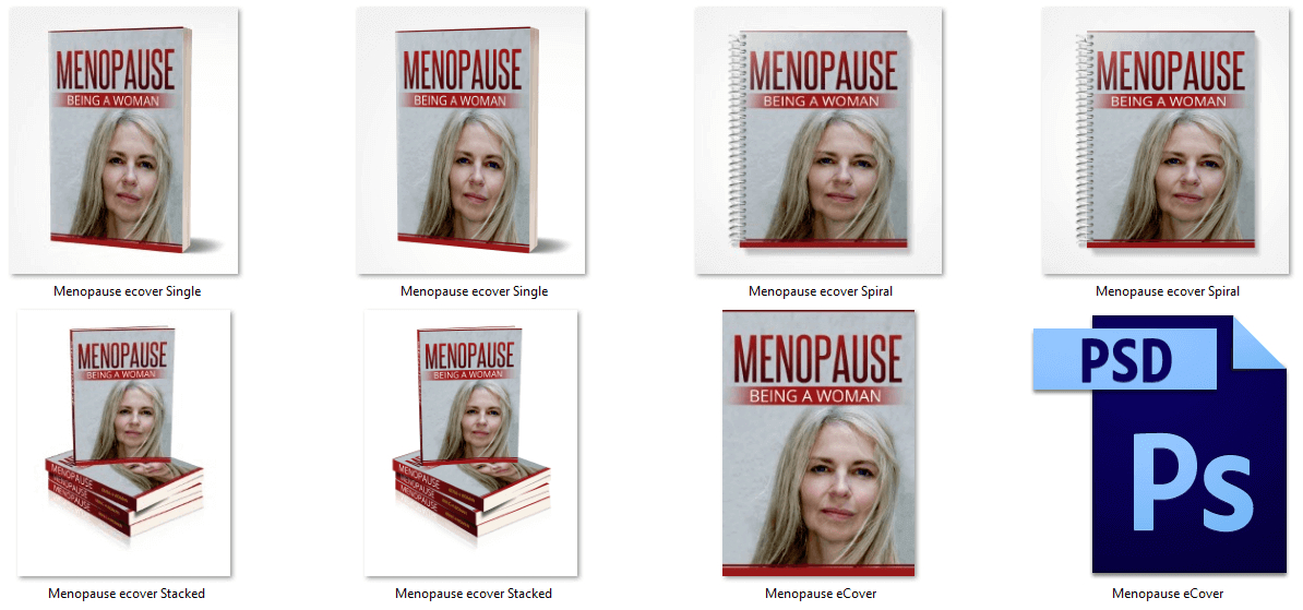 Menopause PLR eCover Graphics
