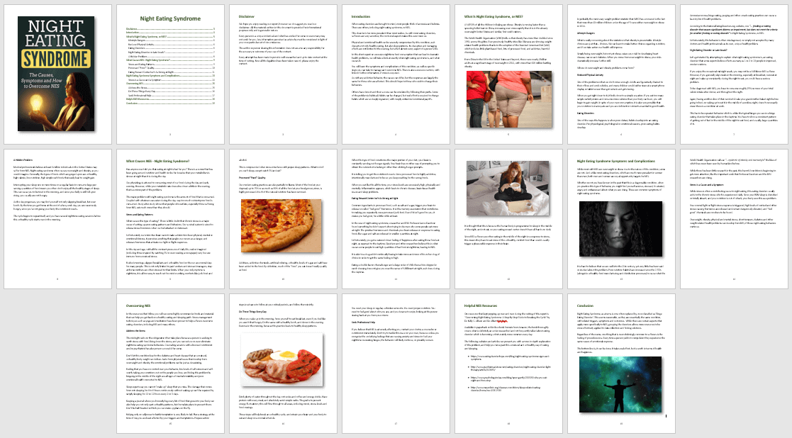 Night Eating Syndrome Report PLR