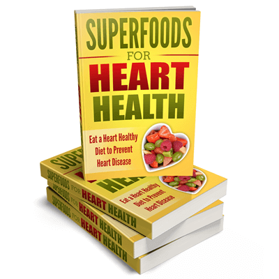 Superfoods for Heart Health PLR eBook Cover