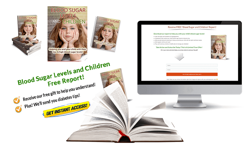 Blood Sugar Levels and Children PLR Mockup