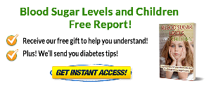 Blood Sugar Levels in Children PLR Call to Action Graphic