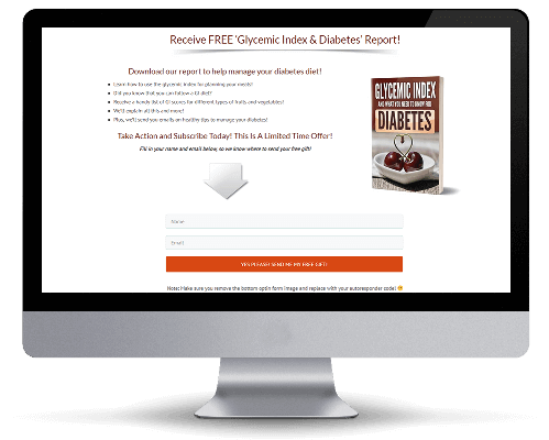 Glycemic Index Squeeze Page