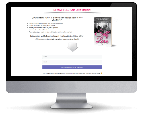 Self Love Squeeze Page