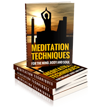 Meditation Techniques PLR eCover Graphic