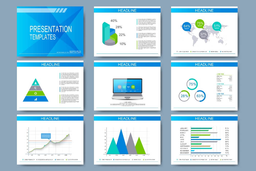 Графики для презентаций powerpoint