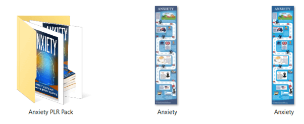 Anxiety PLR Graphics