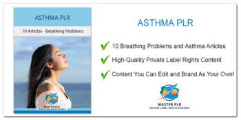 Asthma PLR Content Graphic