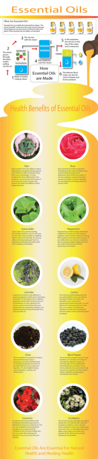 Essential Oils PLR Infographic