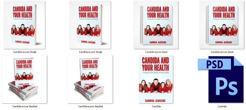 Candida Albicans PLR eCover Graphics