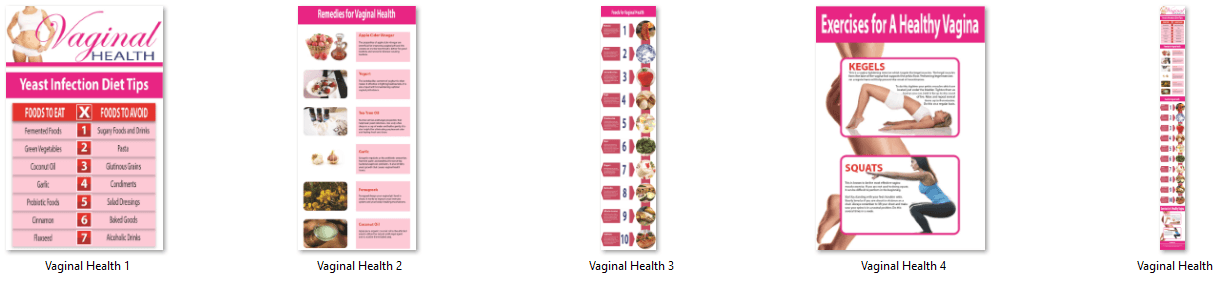 Vaginal Health PLR Infographics