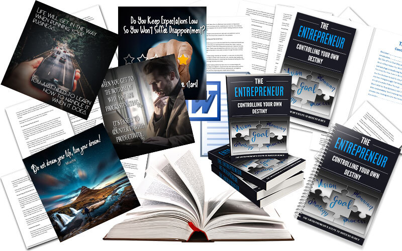 Entrepreneur- Controlling Your Own Destiny PLR Package