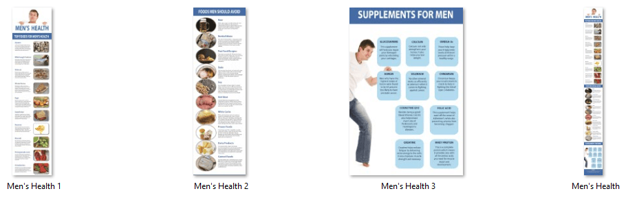 Men's Health Infographics