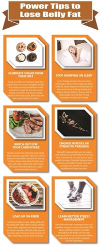 Weight Loss - Lose Belly Fat PLR Infographic