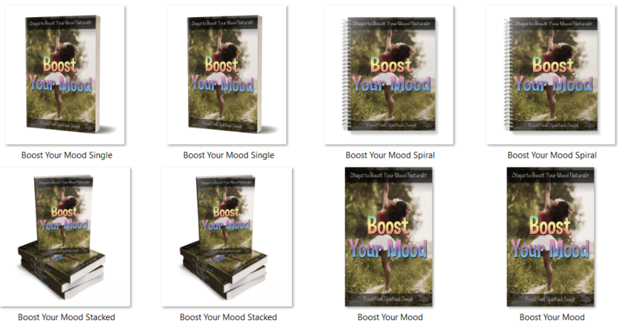 Boost Your Mood PLR Report eCovers