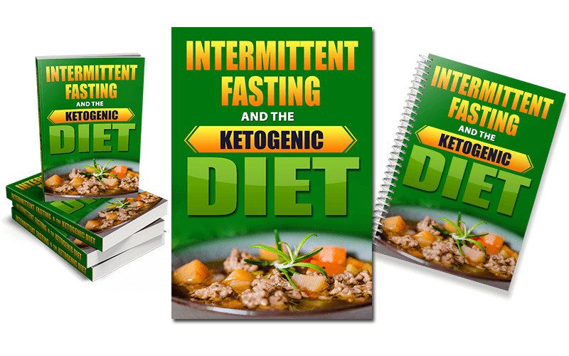 Intermittent Fasting and Keto Diet PLR Report eCover pack