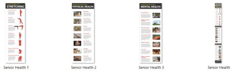 Seniors Health PLR Infographics