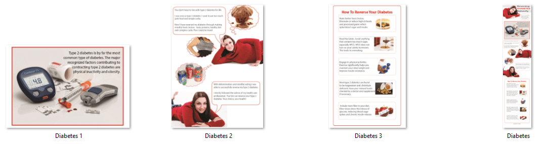 Diabetes PLR Infographics