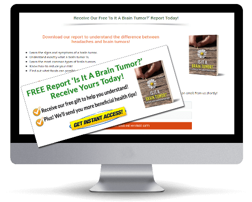 Brain Tumor PLR Squeeze Page