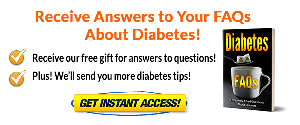 Diabetes FAQ Call to Action Graphic