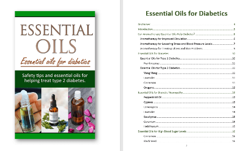 Essential Oils for Diabetes PLR Report Contents