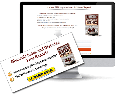 Glycemic Index and Diabetes PLR Squeeze Page