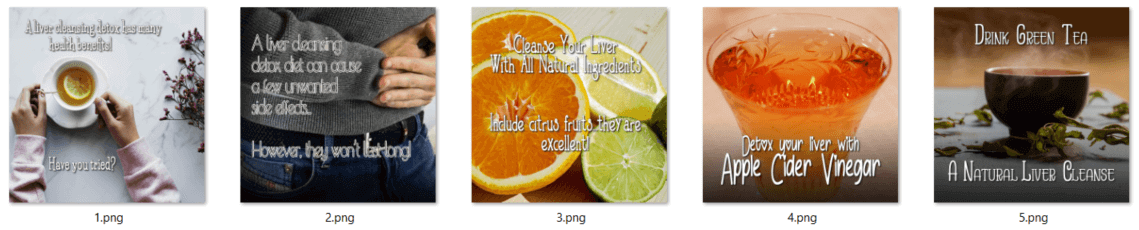 Liver Cleansing PLR Posters