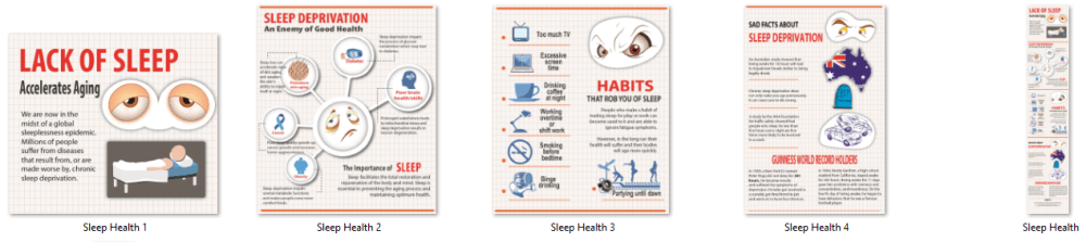 Sleep Health PLR Infographics