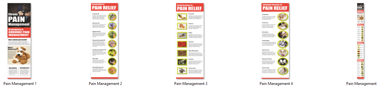 Pain Management PLR Infographics