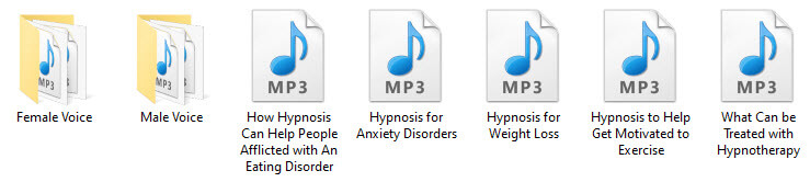 Hypnosis PLR Audio Files