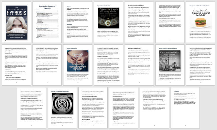 Hypnosis PLR Report or eBook