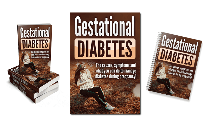 Gestational Diabetes PLR eBook Cover Graphics