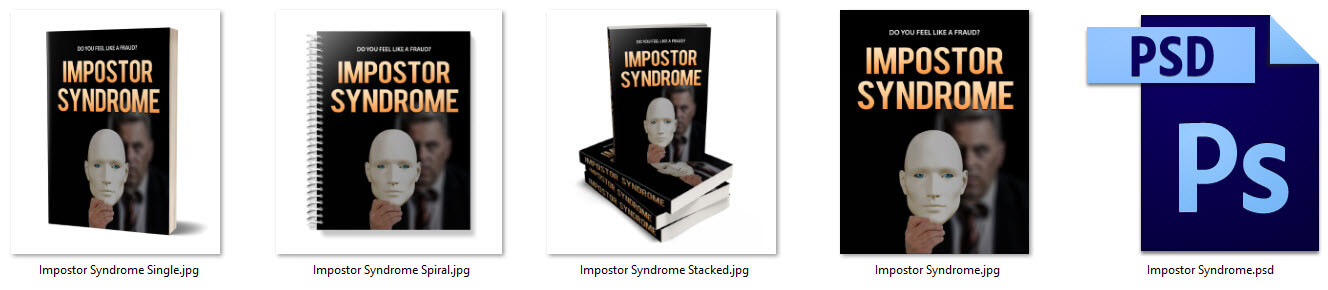 Impostor Syndrome PLR eCover Graphics