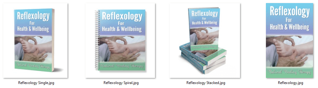 Reflexology PLR eCover Graphic