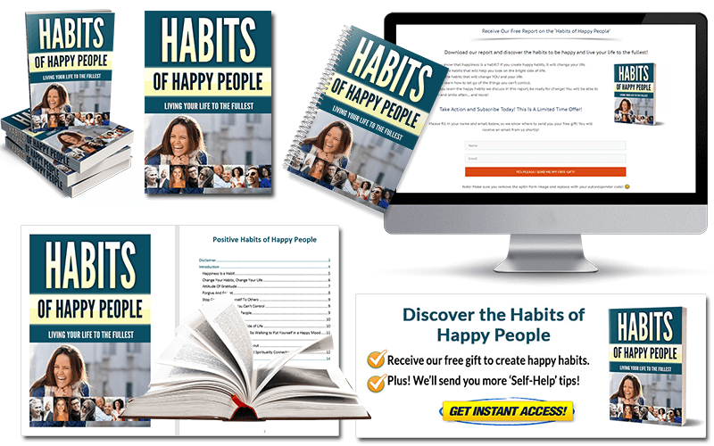 Habits of Happy People PLR Package