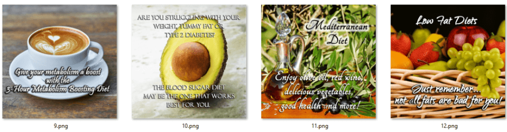 Healthy Eating PLR Posters 2