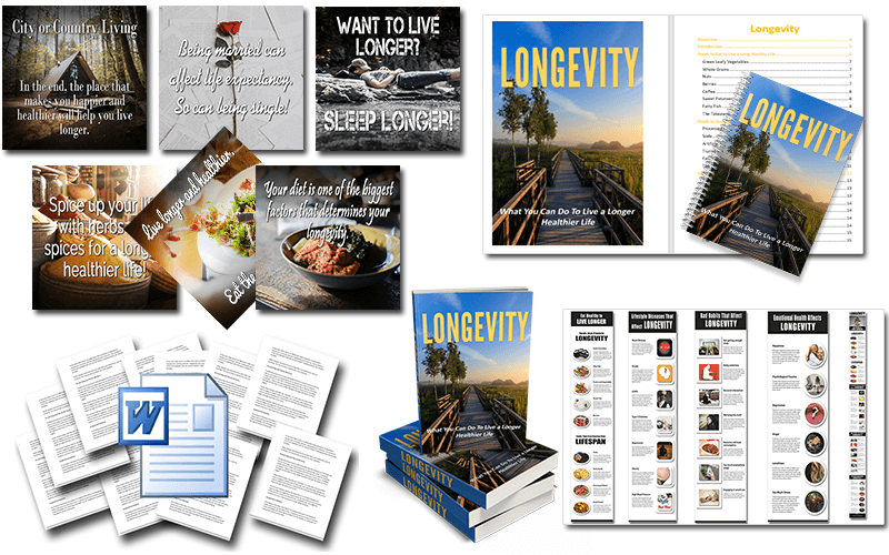 Longevity PLR Package