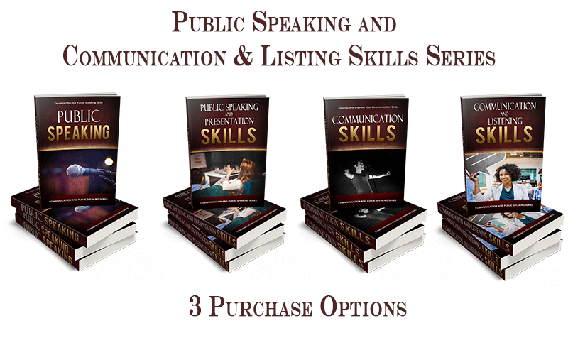 Public Speaking PLR & Communication & Listening Skills PLR Package