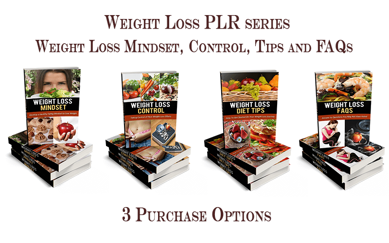 Weight Loss Mindset PLR & Weight Loss Diet Tips PLR Super Pack