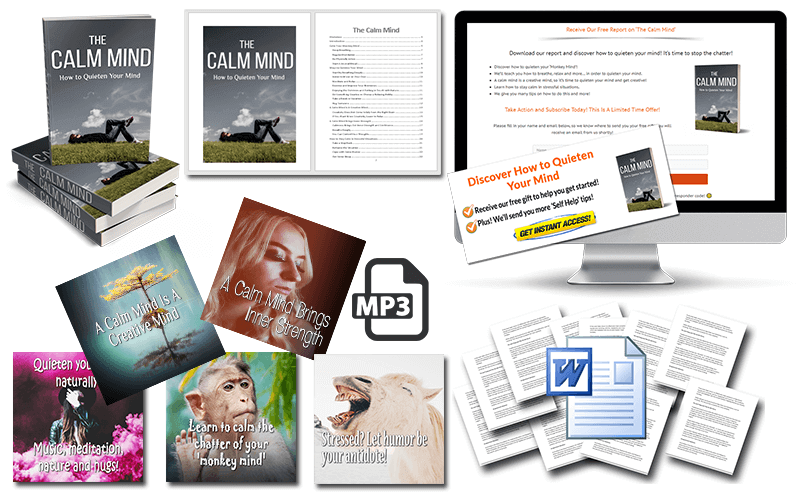 The Calm Mind PLR Package
