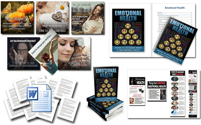 Emotional Health PLR Package