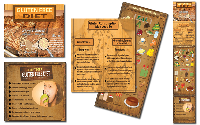 Gluten Free PLR Infographics