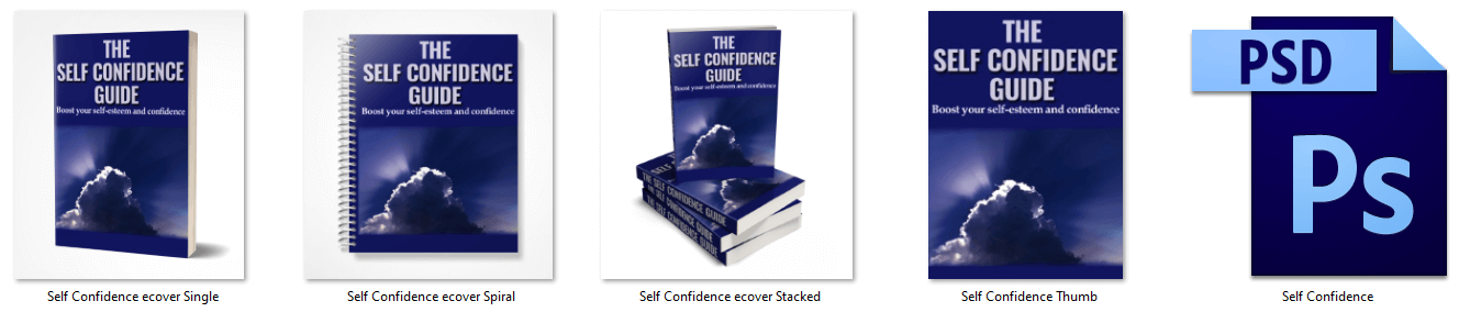 Self-Confidence PLR eCover Graphics