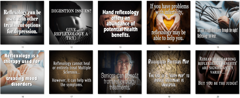 Reflexology Social Posters Bonus 2
