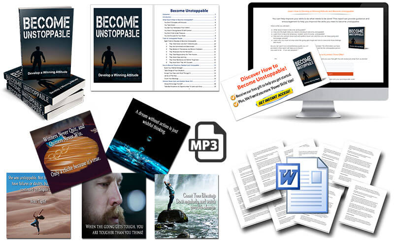 Become Unstoppable PLR Package
