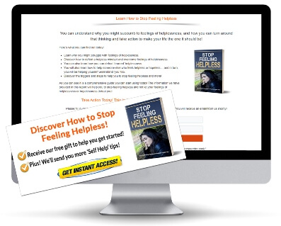 Stop Feeling Helpless PLR Squeeze Page