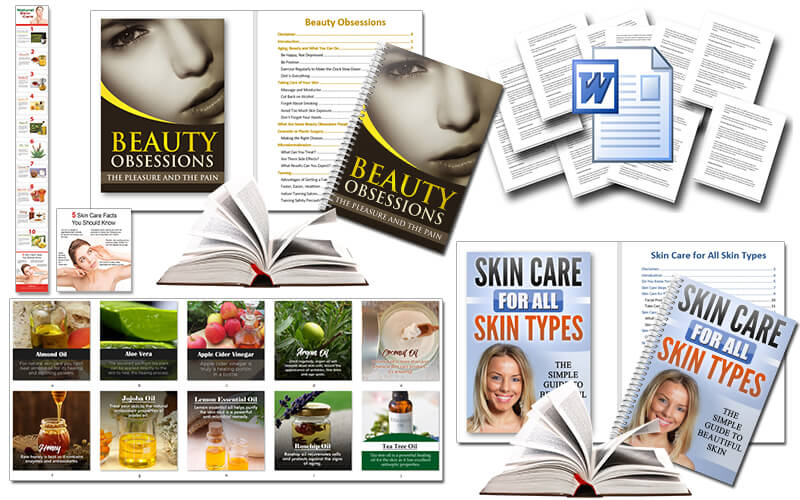 Natural Skin Care & Beauty PLR Package