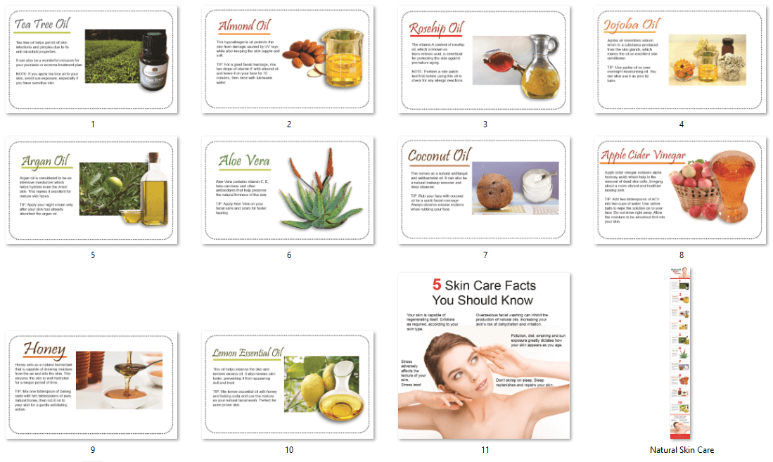 Natural-Skin-Care-PLR-Infographics
